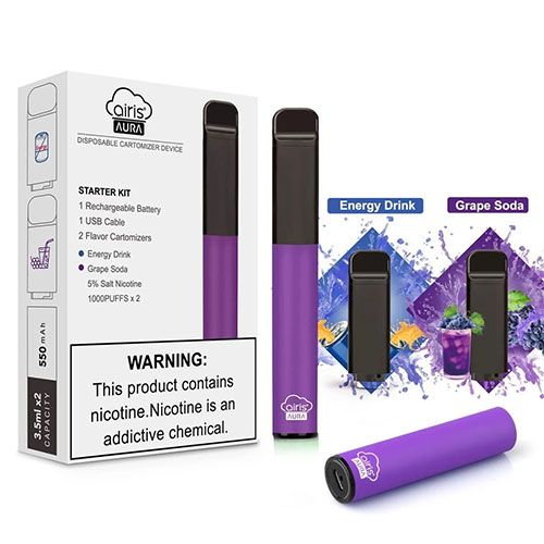 Airis Aura starter kit - Energy Drink/Grape Soda