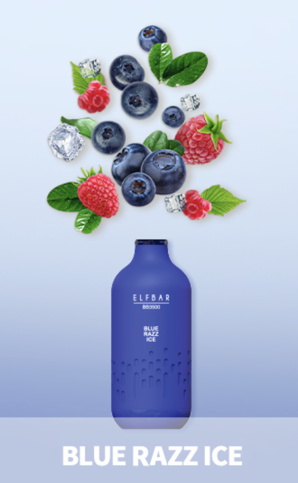 Elf Bar BB3000 - Blue Razz Ice 5%