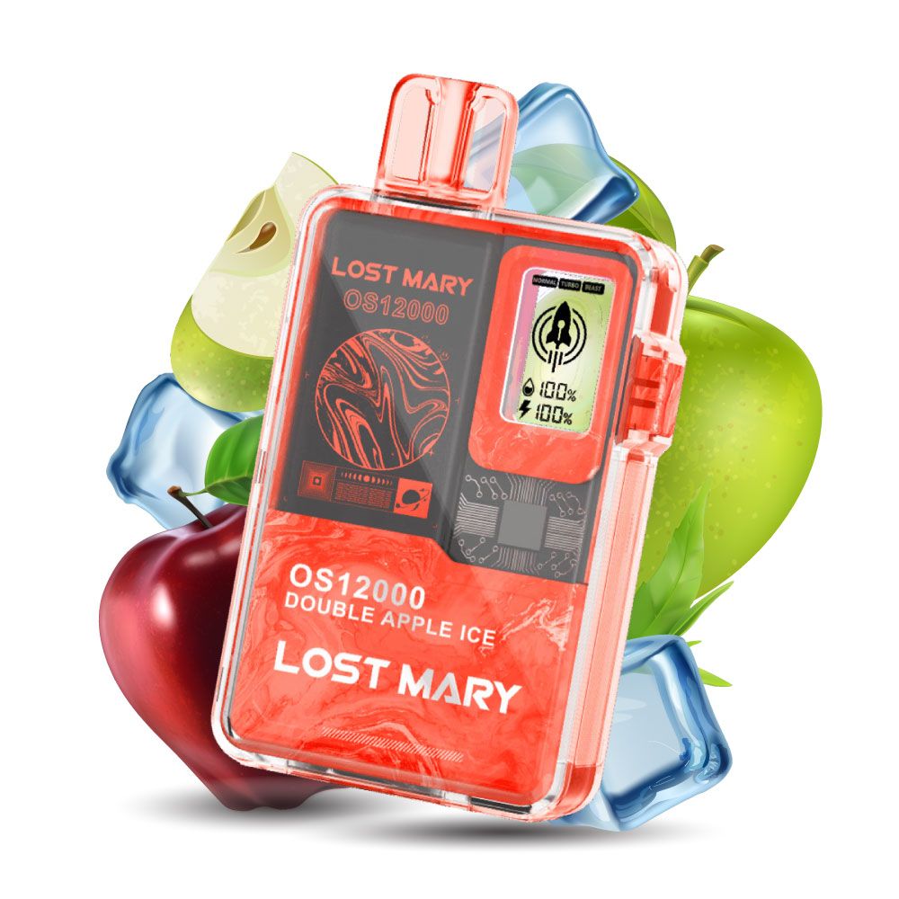 Lost Mary OS 12000 - Double Apple Ice 5%