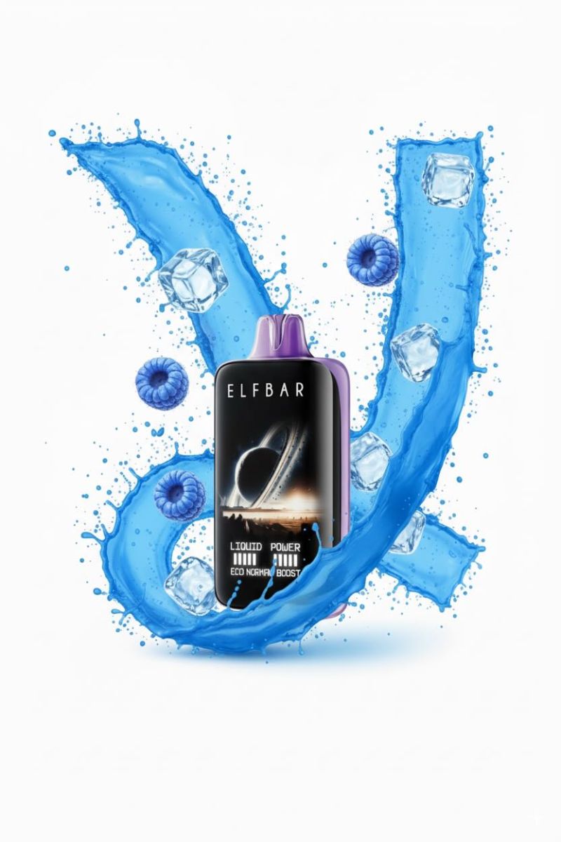 Elf Bar Moon Night 40000 - Blue Razz ICE 5%