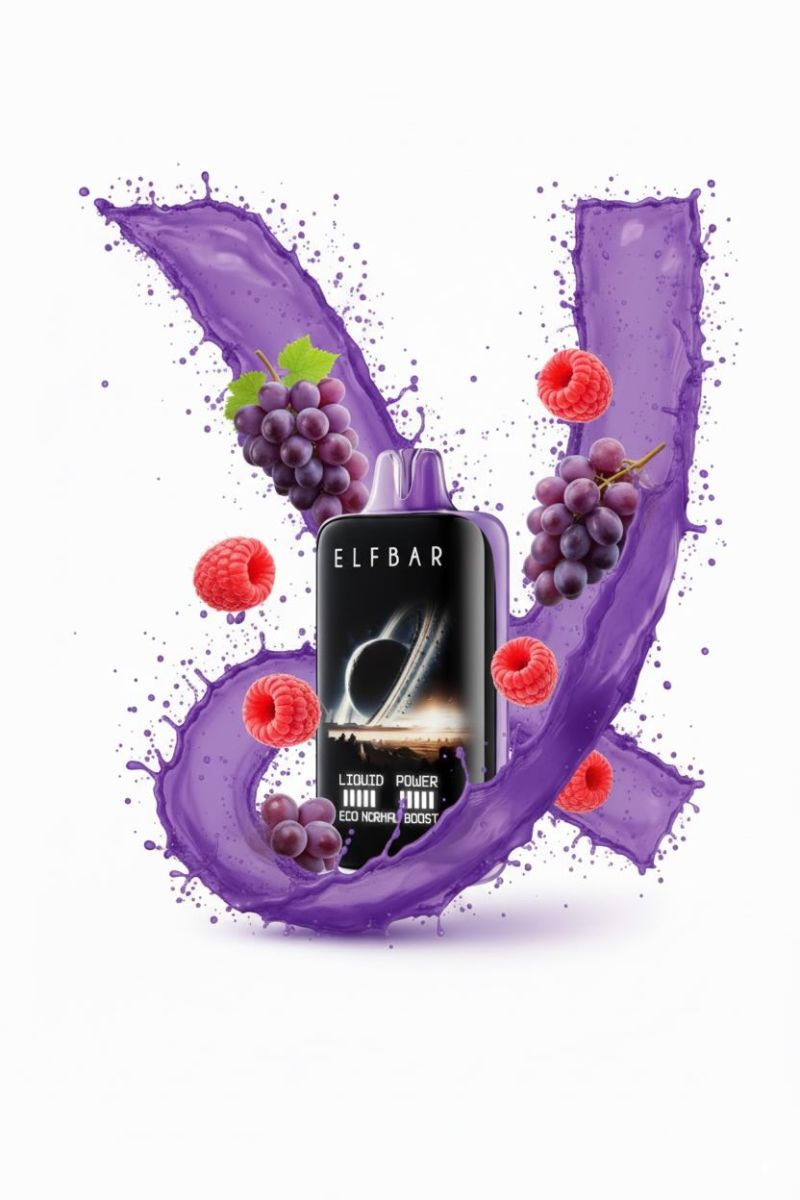 Elf Bar Moon Night 40000 - Grape Raspberry 5%