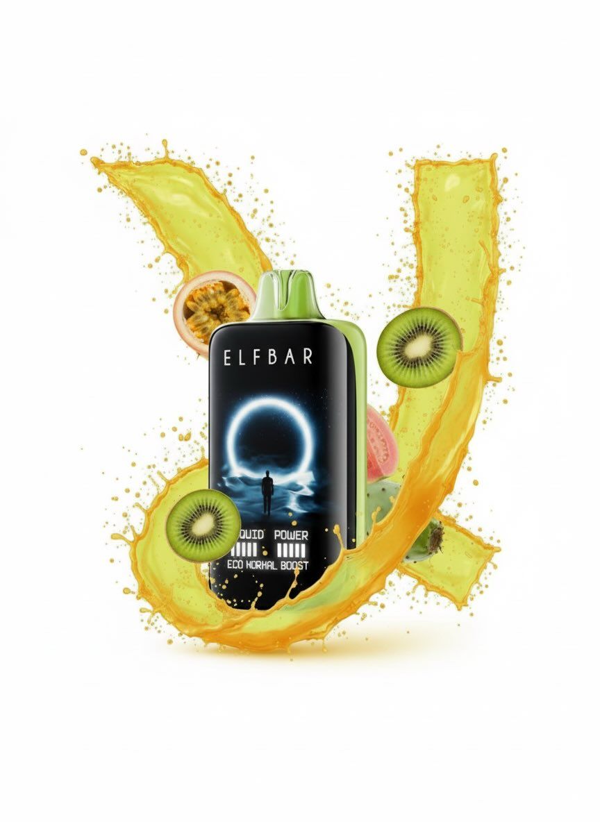 Elf Bar Moon Night 40000 - Kiwi Passion Fruit Guava 5%