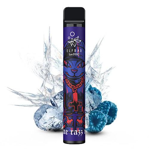 Elf Bar 2000 - Blue Razz Ice 5%