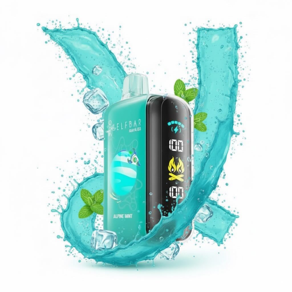 Elf Bar RAYA D3 25000 - Aipine Mint 5%
