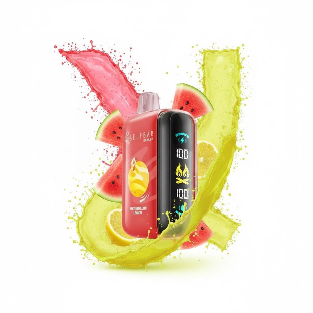 Elf Bar RAYA D3 25000 - Watermelon Lemon 5%