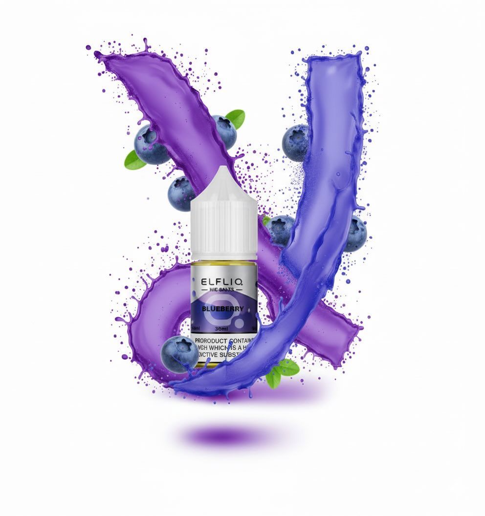 ELFLIQ Elf Bar Salt - Blueberry 30ml (50mg)