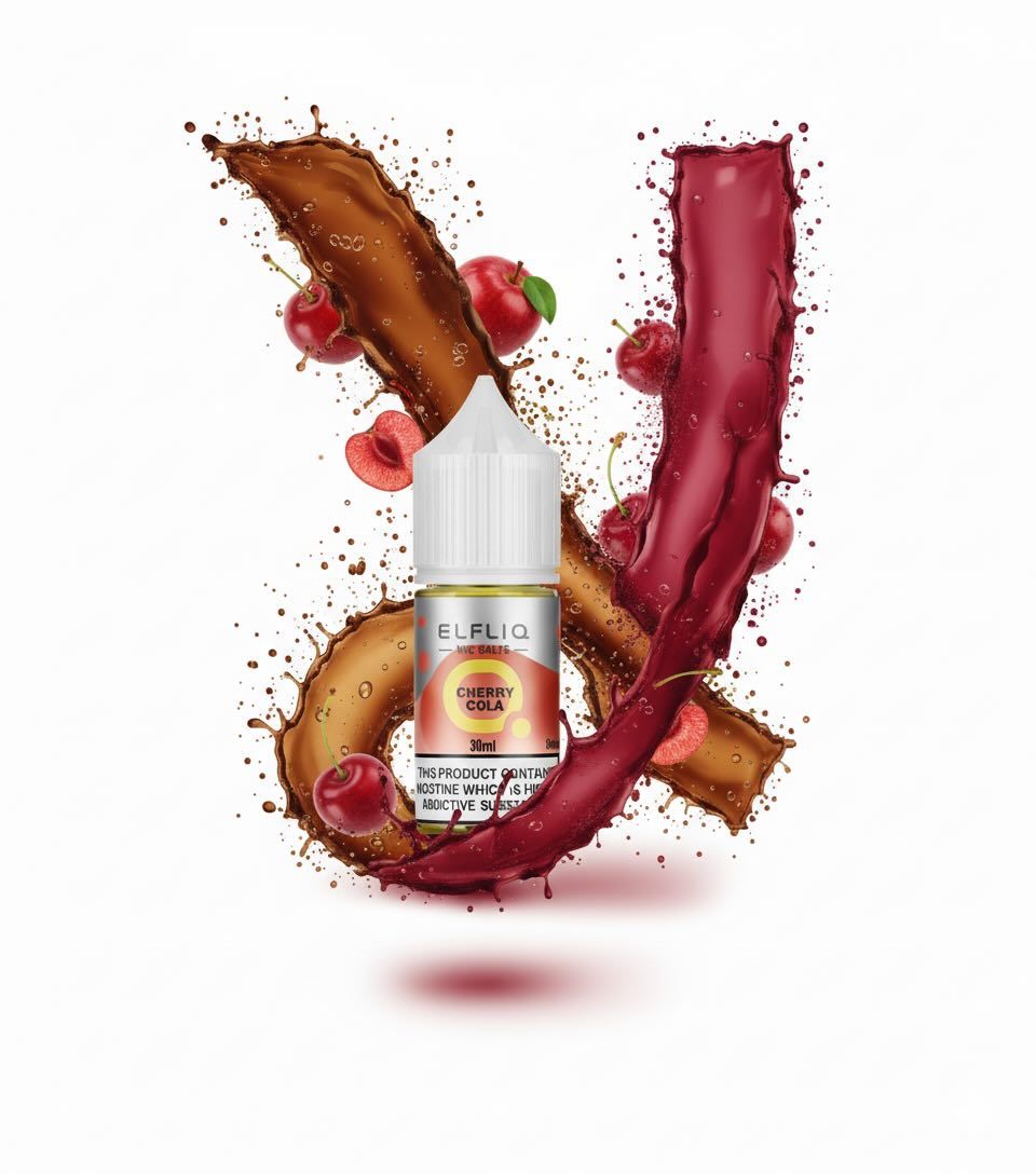 ELFLIQ Elf Bar Salt - Cherry cola 30ml (50mg)