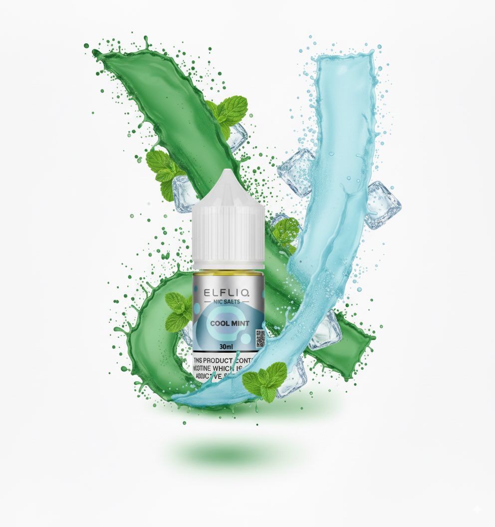 ELFLIQ Elf Bar Salt - Cool Mint 30ml (50mg)