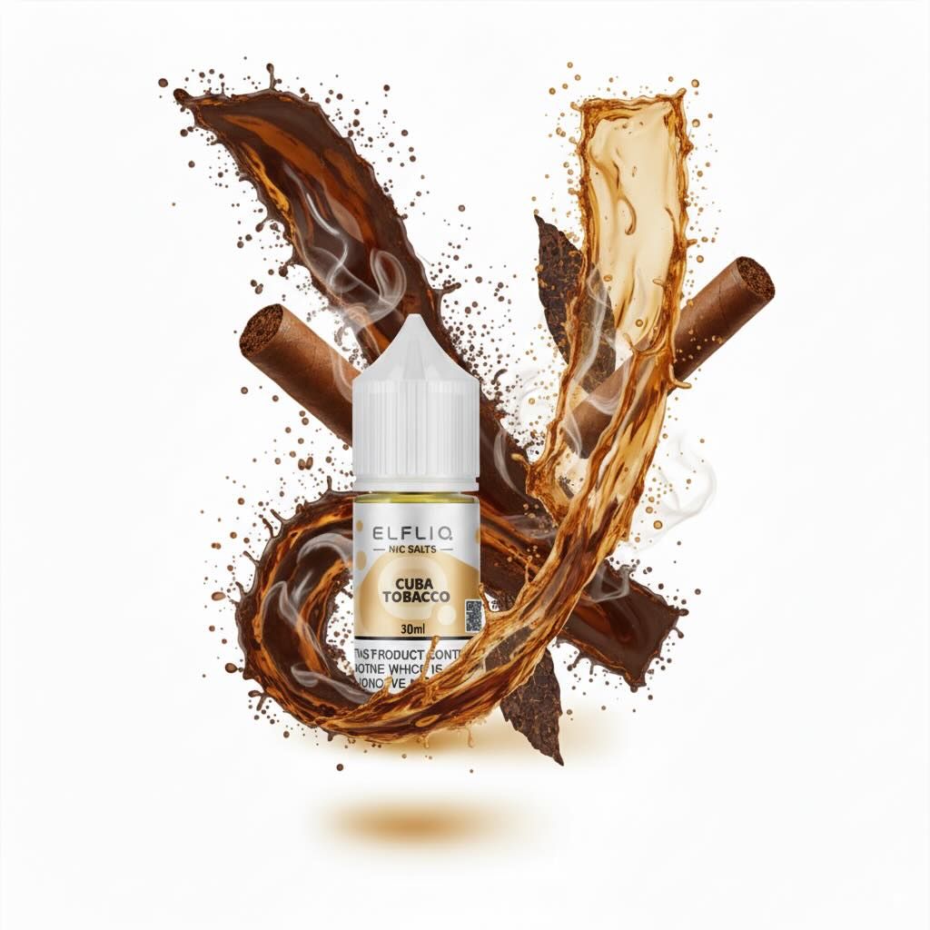 ELFLIQ Elf Bar Salt - Cuba tobacco 30ml (50mg)