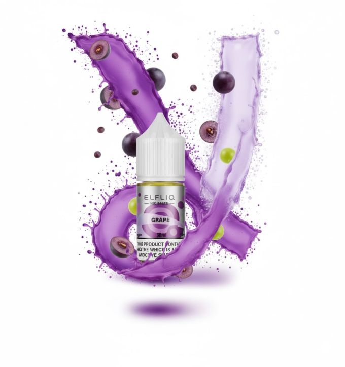 ELFLIQ Elf Bar Salt - Grape 30ml (50mg)