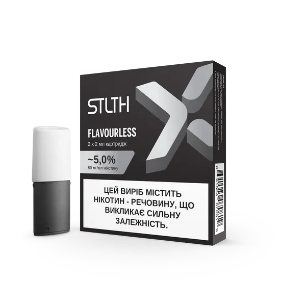 Картридж STLTH X Pod - Flavourless 5% (2шт)