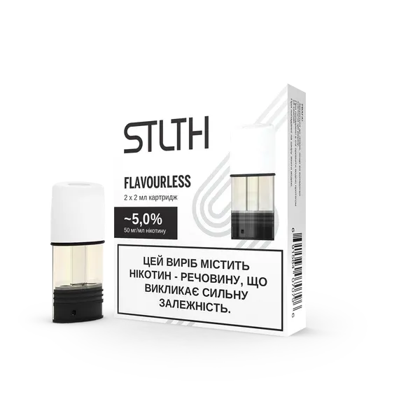 Картридж STLTH Pod - Flavourless 5% (2шт)