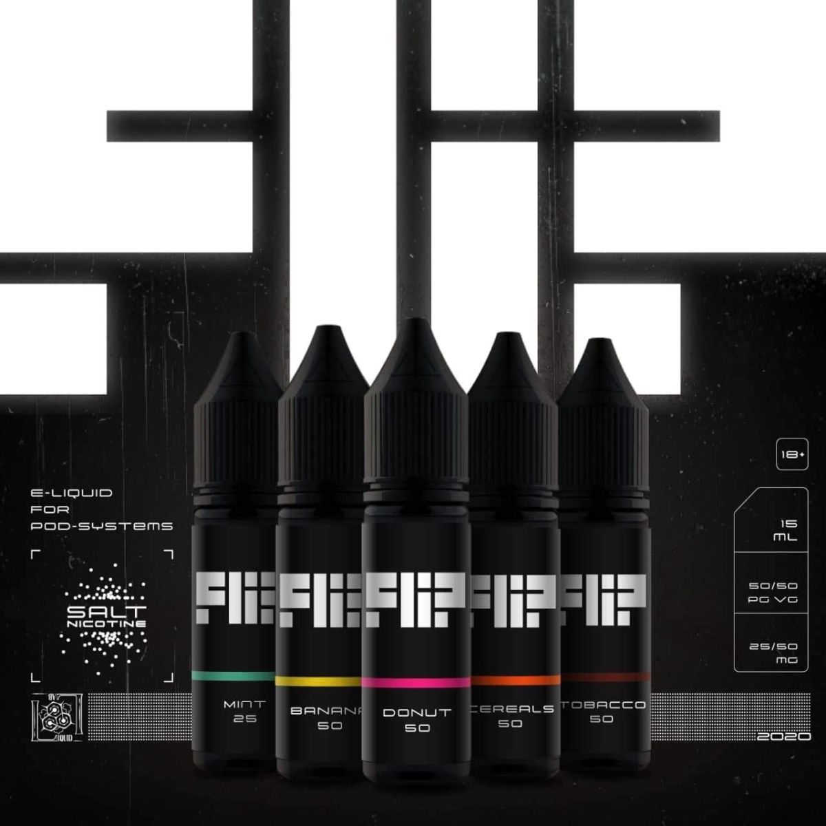Flip SALT - Banana 15мл (25мг)