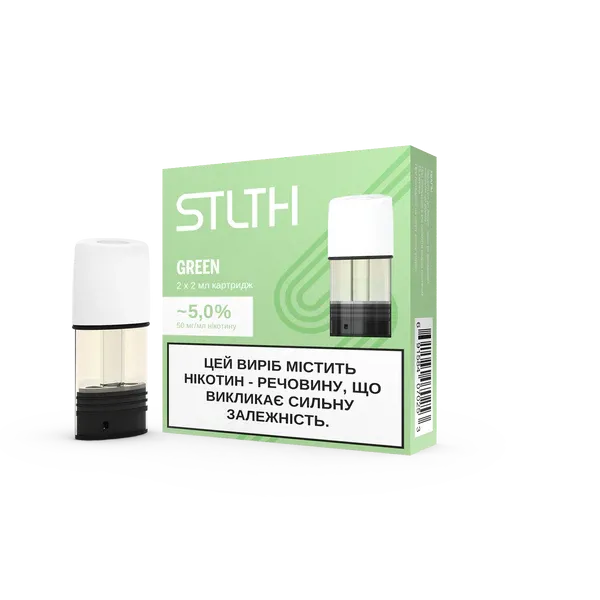 Картридж STLTH Pod - Green 5% (2шт)
