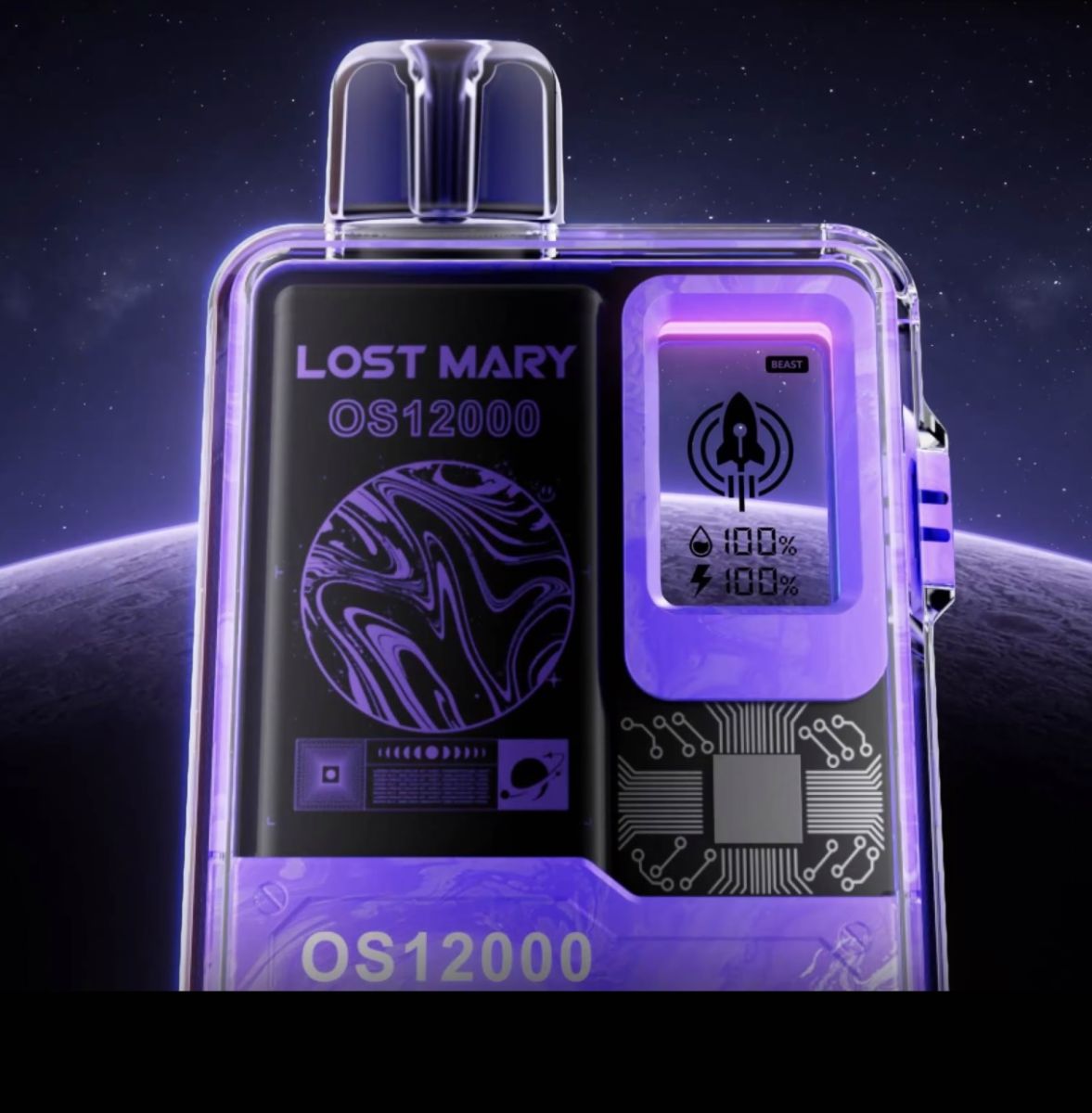 Lost Mary OS 12000 - Blackberry Ice 5%