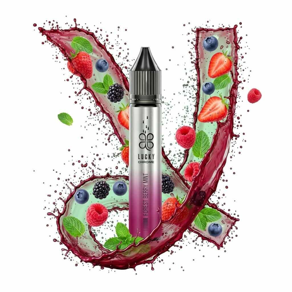 SALT Lucky Chrome - Forest Berry Mint 30ml (50mg)