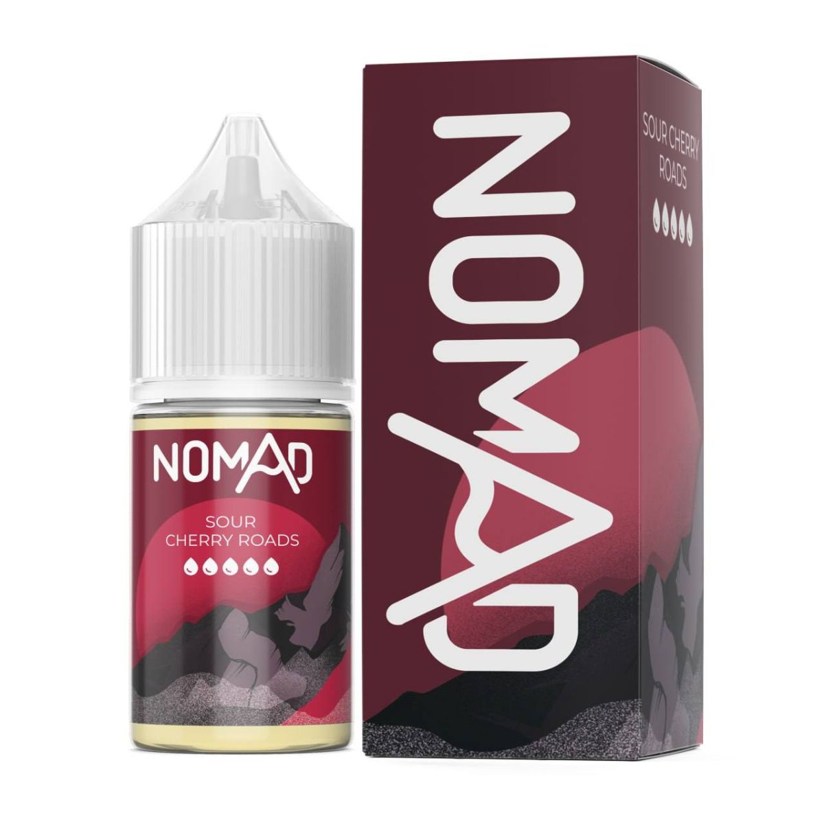 SALT Nomad - ICE PEAK Sour Cherry Roads 30мл (50мг)