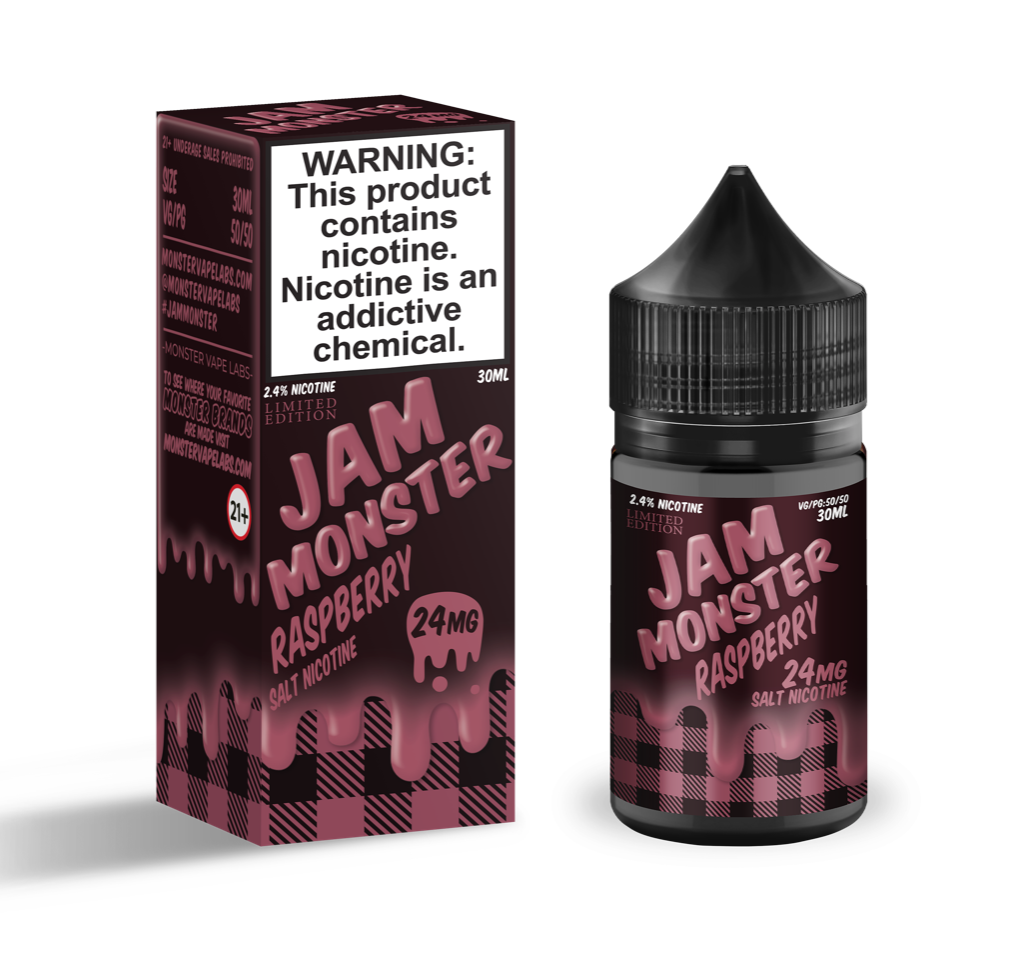 SALT Jam Monster - Raspberris Jam 30ml (24mg)