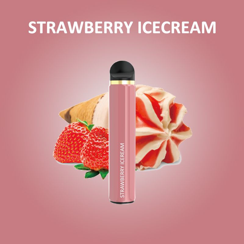 Hugo Supro V3 1500 - Strawberry Icecream 50 mg