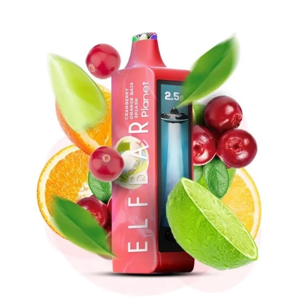Elf Bar Planet 25000 - Cranberry Orange Baja Splash 5%