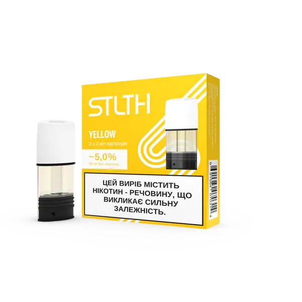 Картридж STLTH Pod - Yellow 5% (2шт)